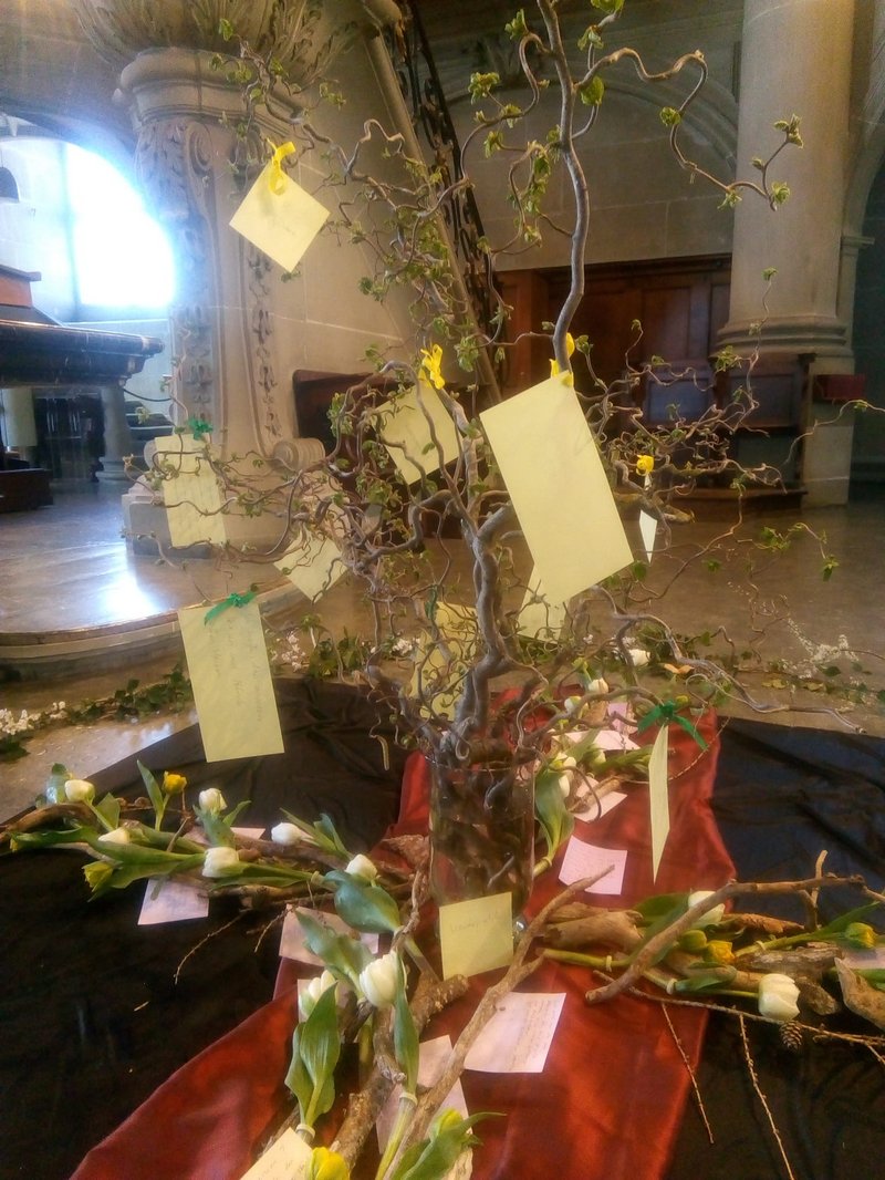 Ein lebendiger Baum der Hoffnung